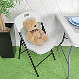 Універсальний розкладний стілець 46х52х79 см, фото 10