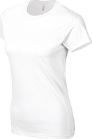 Женская футболка печать на заказ Gildan Softstyle | брендирование футболок