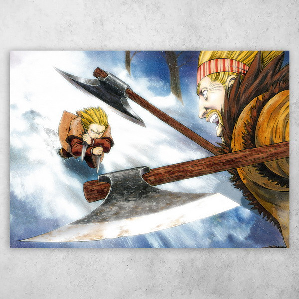 Аніме плакат постер "Сага про Вінланд / Vinland Saga" №4, фото 1