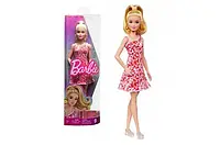 Кукла Барби модница в сарафане в цветочный принт HJT02 Barbie Fashionistas