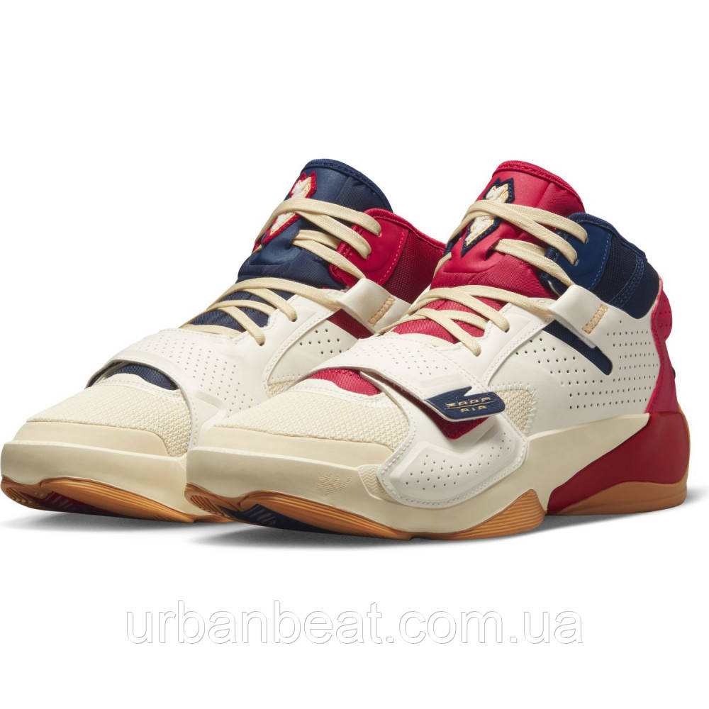 Чоловічі баскетбольні кросівки Jordan Zion 2 Beige/Red