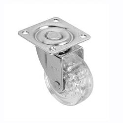 Ролик меблевий А FI50 mm прозорий