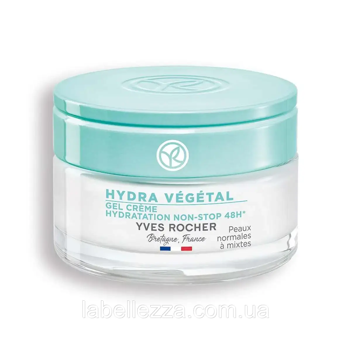 Гель-крем Yves Rocher Hydra Vegetal Інтенсивне зволоження 48 годин 50мл