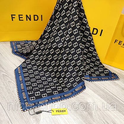 Хустка Fendi з ручною підшивкою, фото 4