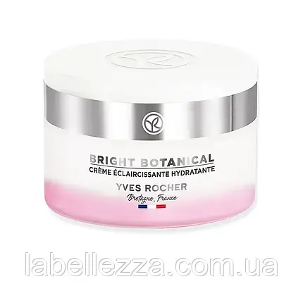 Денний та нічний зволожувальний крем Yves Rocher Bright Botanical для cяяння та вирівнювання тону шкіри 50мл, фото 1
