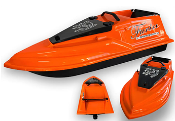 Прикормочний кораблик Фурія Шторм з GPS Cortex 6+1