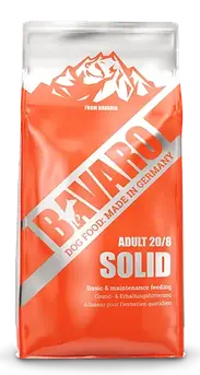 Bavaro Solid 20/8 повноцінний корм для собак, 18 кг