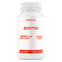 Биотин Sporter Biotin 10000 мкг 100 капс.