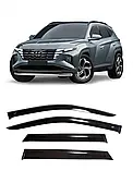 Вітровики, дефлектори вікон Hyundai Tucson NX 2021- (Hic), фото 2