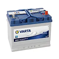 Аккумулятор Varta Blue Dynamic 70Ah (0) 630A (E23) Asia