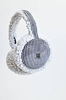 Навушники утеплені хутряні з вельветом KENT&AVER one size Іній 0220-1-11630