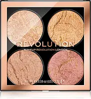 Палетка для обличчя Makeup Revolution Cheek Kit (бронзер, хайлайтер)