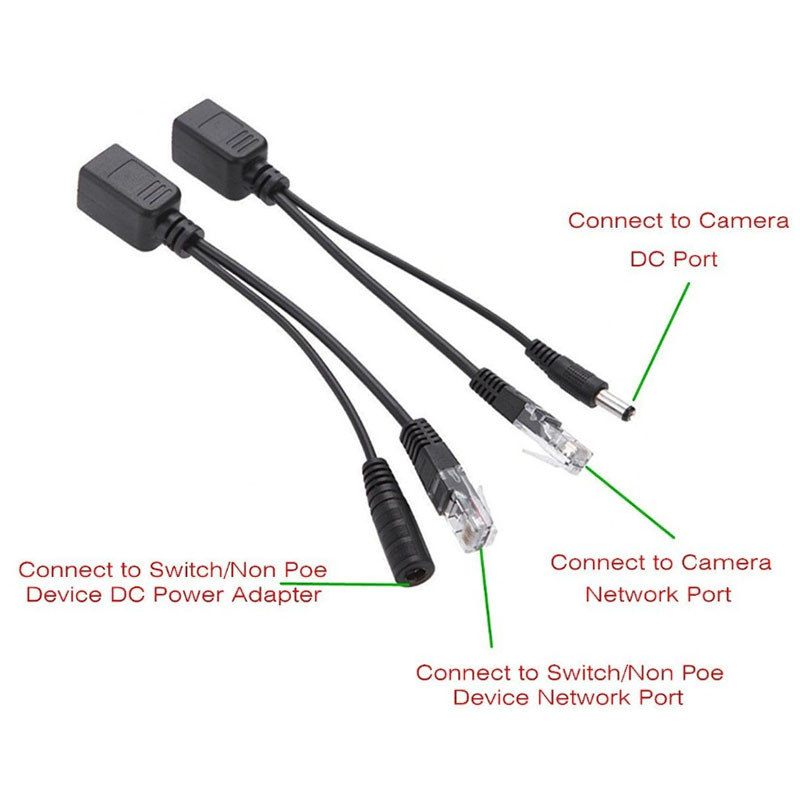 POE RJ45 инжектор разветвитель питания пассивный KENVS 50P Полный ...