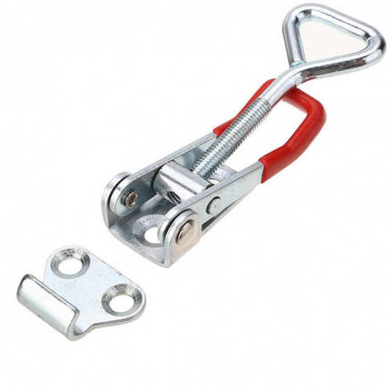 Замок клямка нержавійка для куба регульований, фото 2