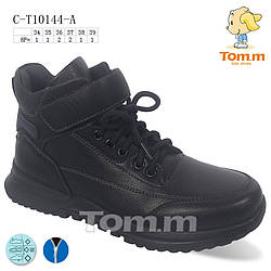 Черевики Tom.M 10144А Black 34р, 35р, 36р