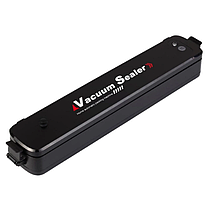 Вакуумний пакувальник для продуктів Vacuum Sealer/ Вакууматор для їжі + 10 пакетів, фото 3