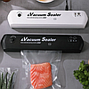 Вакуумний пакувальник для продуктів Vacuum Sealer/ Вакууматор для їжі + 10 пакетів, фото 8