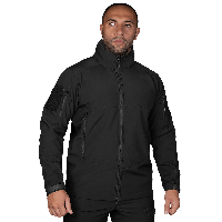 Куртка тактическая полицейская Camo-tec SoftShell Phantom System черная