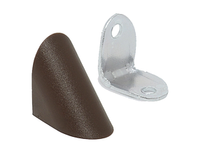 Кутник 1-ий метал + пластик Венге