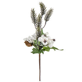 Декоративна гілка "Білосніжна" ELISEY