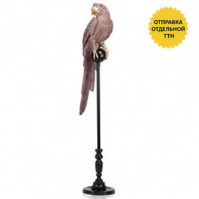 Статуетка "Папуга Пінкі", 146 см., рожева  ELISEY