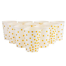 Набір склянок "Горошинки", 10 шт ELISEY