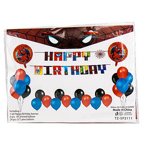 Набір повітряних кульок "Спайдермен" ELISEY