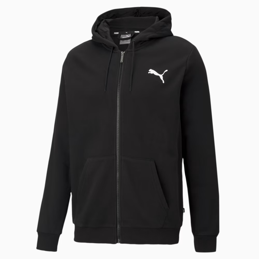 Худі чоловічий Puma Essentials Small Logo Hoodie 586704 51 (чорний, чоловічий, спортивний, бавовна, бренд пума)