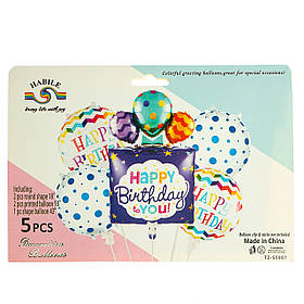 Набір повітряних куль "Конфетті" *рандомний вибір дизайну ELISEY