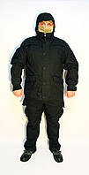 Куртка поліція зимова, тактична куртка чорна утеплена, статутна форма поліцейска зима, бушлат теплий