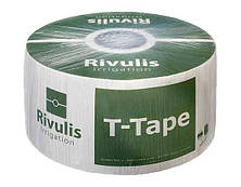 Крапельна стрічка T-Tape 7мил — 10 см — 0.75 л/год — 2800 м (507-10-750) Rivulis