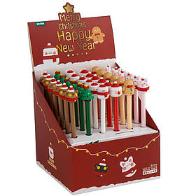 Ручка "Merry Christmas", 6 видів ELISEY