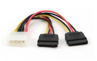 Переходник-делитель питания SATA (MOLEX 4P - 2xSATA), 0.3m