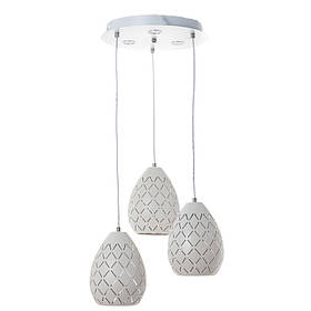 Люстра-підвіс на 3 лампи-краплі  ELISEY