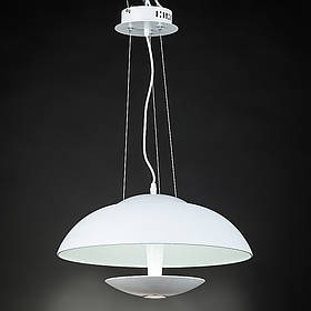 Люстра підвіс біла металева  ELISEY