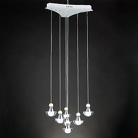 Люстра підвісна на 7 скляних лампочок  ELISEY