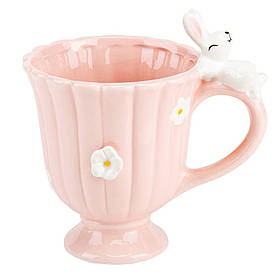 Чашка "У країні чудес", рожева, 400 мл ELISEY