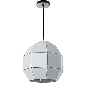 Люстра-підвіс біла у формі кулі  ELISEY