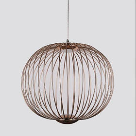 Люстра-підвіс металева у формі сфери  ELISEY