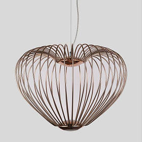 Люстра-підвіс металева у формі клітини  ELISEY