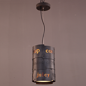 Люстра підвісна чорна  ELISEY