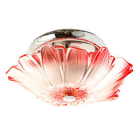 Люстра пристібна рожево-біла на 2 лампи  ELISEY