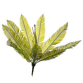 Кущ папороті жовто-оливковий коротколистий штучний ELISEY