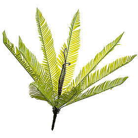 Кущ папороті жовто-зелений довголистий штучний ELISEY