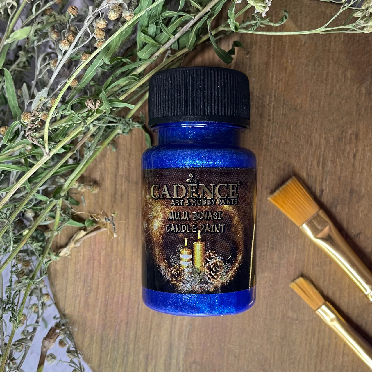 Фарба для свічок синього кольору, фото 1