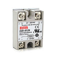 DR Твердотельное реле Fotek SSR-40DA 40А 24-380В AC