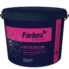 Фарба акрилова високоякісна Farbex Interior 4.2кг
