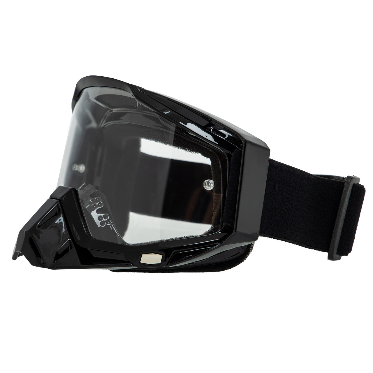Кросові-ендуро окуляри для мотоцикла мотоочки JIE POLLY J027-1 чорний