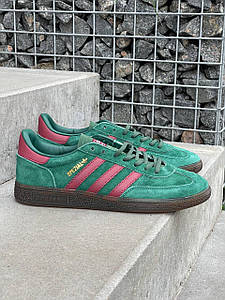 Чоловічі Кросівки Adidas Handball Spezial Collegiate Green Burgundy 41-43-45