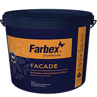 Краска акриловая фасадная Fasade Farbex 7кг